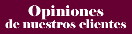 Opiniones de clientes